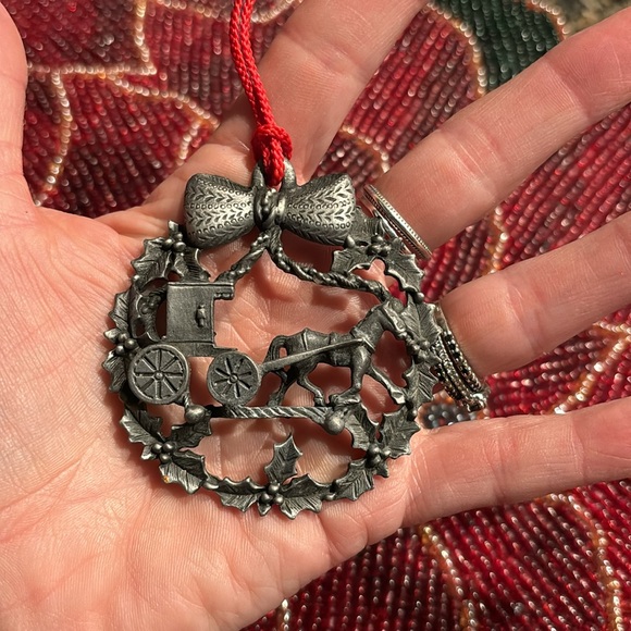 Pewter Christmas Ornament - Picture 3 of 4